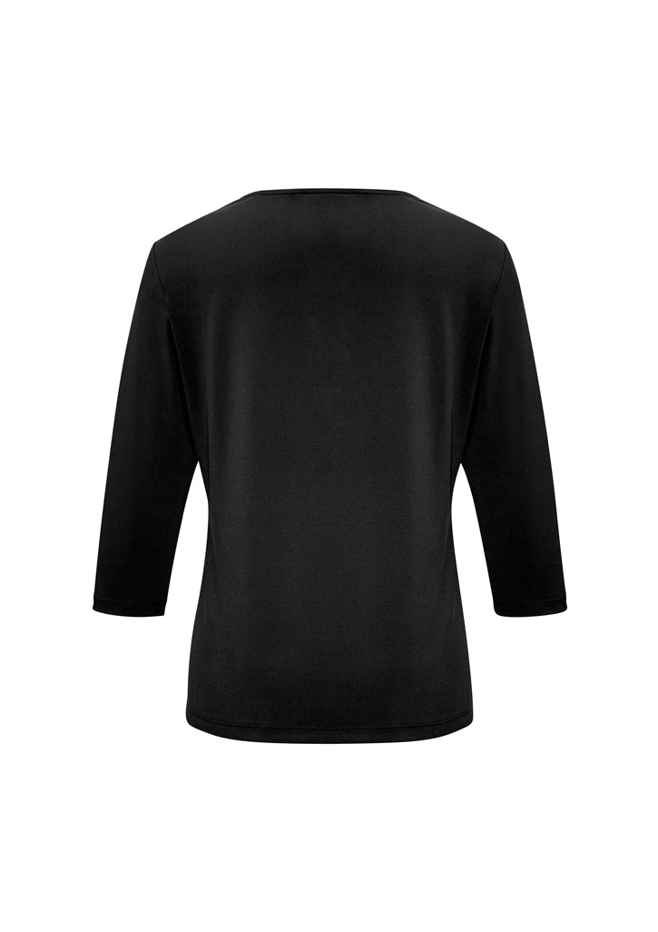 Lana Ladies V-Neck 3/4 Sleeve Top