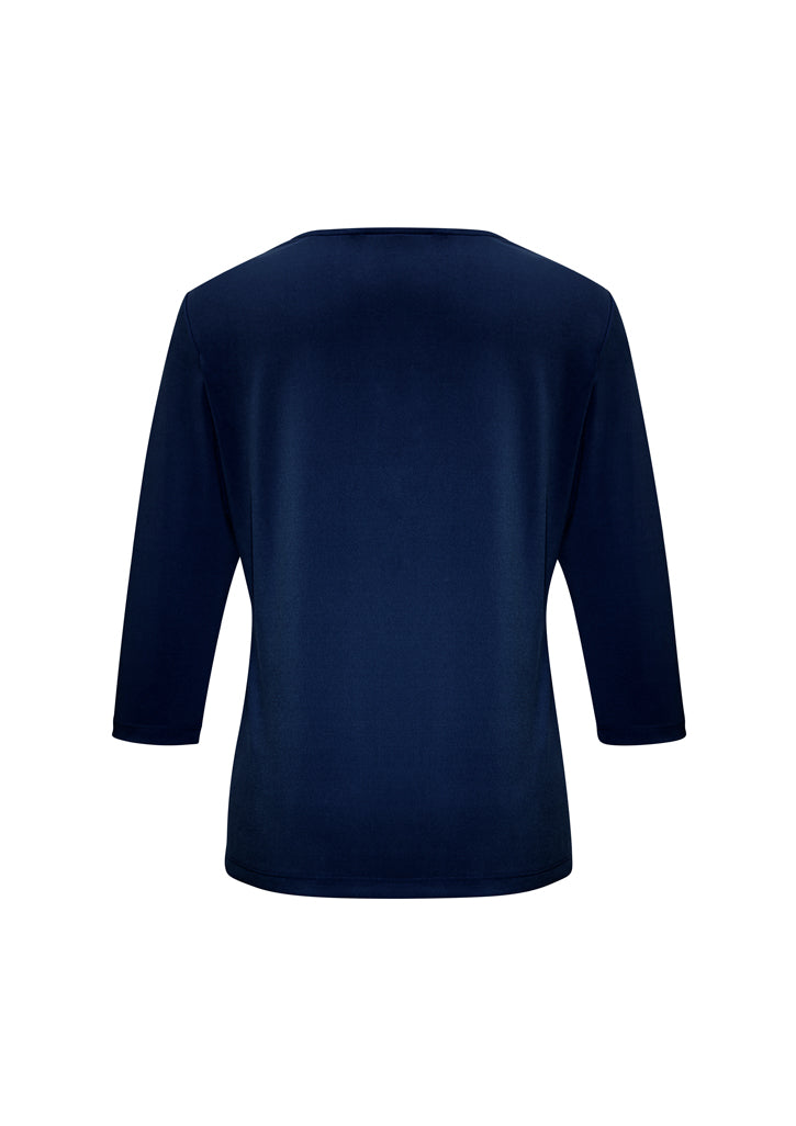 Lana Ladies V-Neck 3/4 Sleeve Top