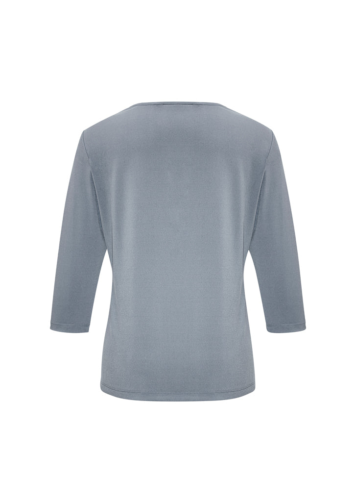 Lana Ladies V-Neck 3/4 Sleeve Top