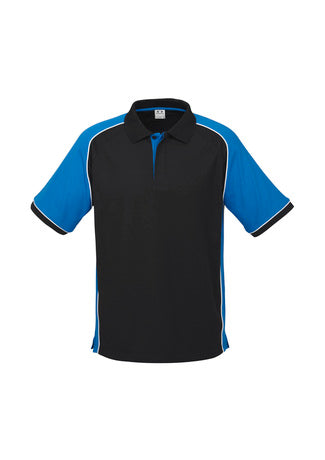 Mens Nitro Polo Black Royal