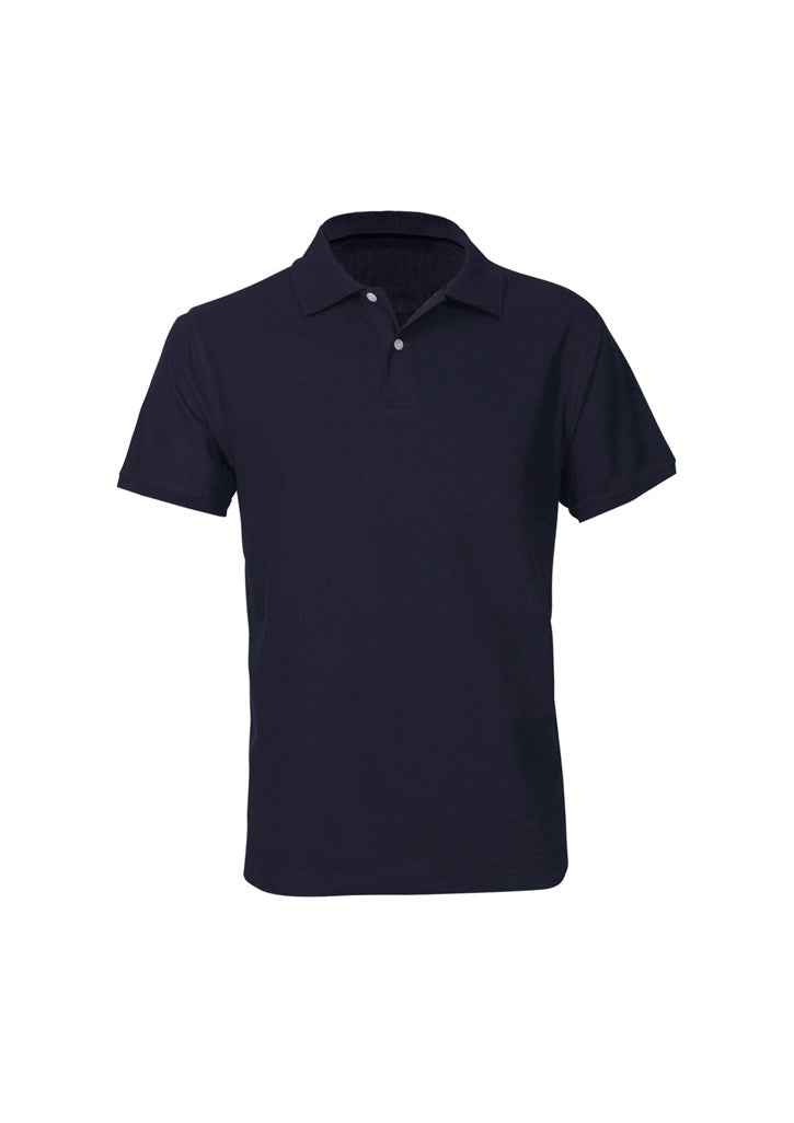 Mens Neon Polo Navy