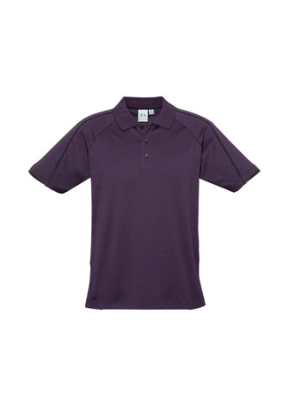 Mens Blade Polo Grape Black