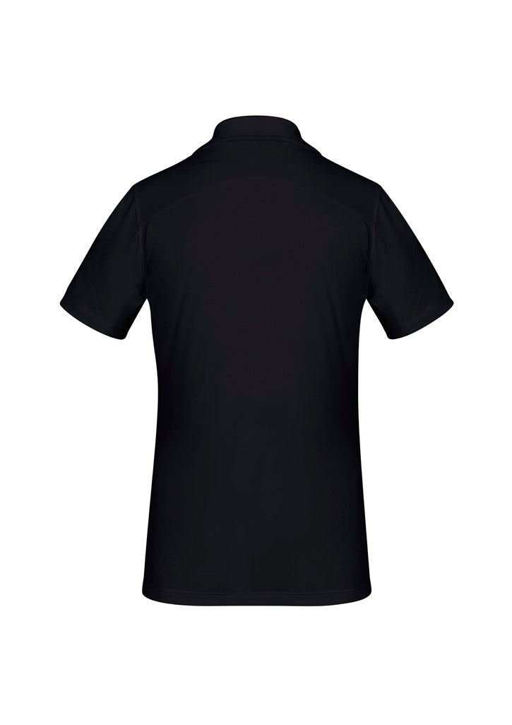 Ladies Aero Polo Solid Black