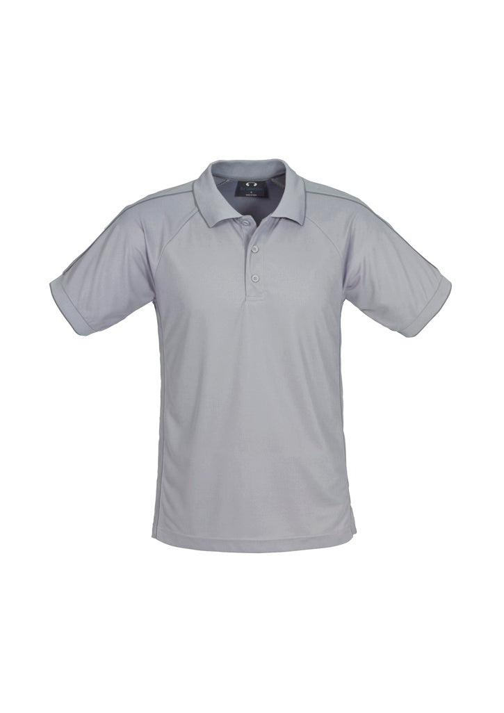 Mens Resort Polo Gray