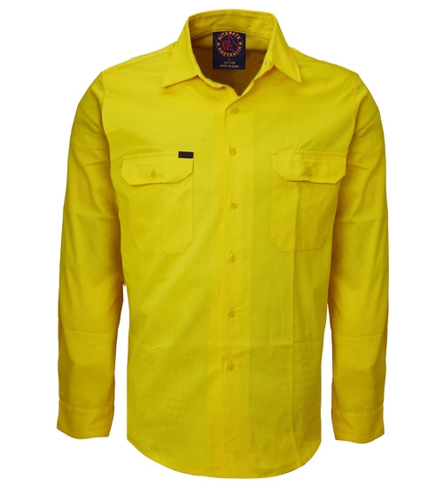 Rm1000 Open Front Long Sleeve Shirt