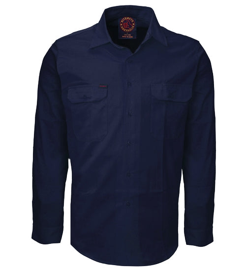 Rm108V3 Long Sleeve Open Front Lightweight Vented