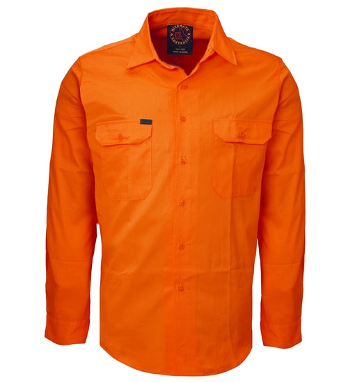 Rm108V3 Long Sleeve Open Front Lightweight Vented