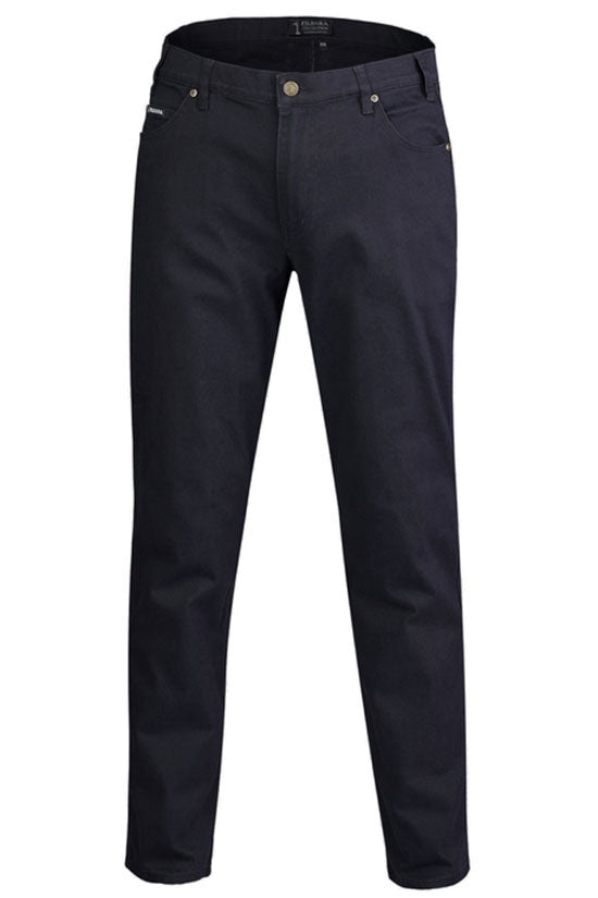 Mens cotton stretch jean