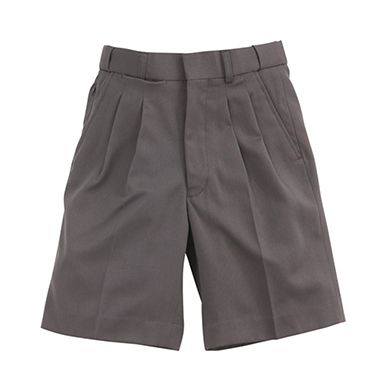 Grey school sale shorts for adults