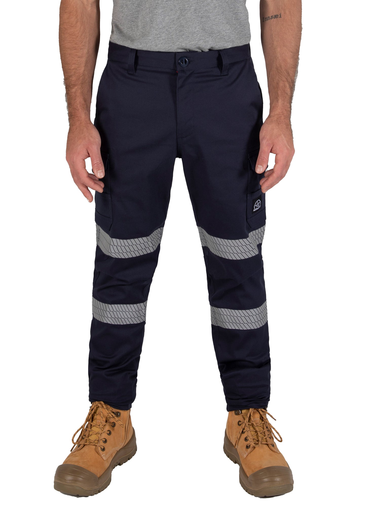 Unit Mens Pants - Strike - Reflective Tape