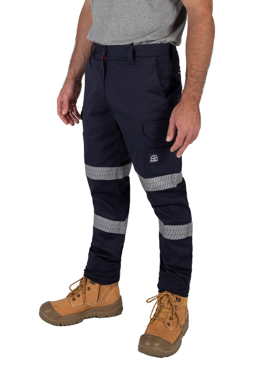 Unit Mens Pants - Strike - Reflective Tape