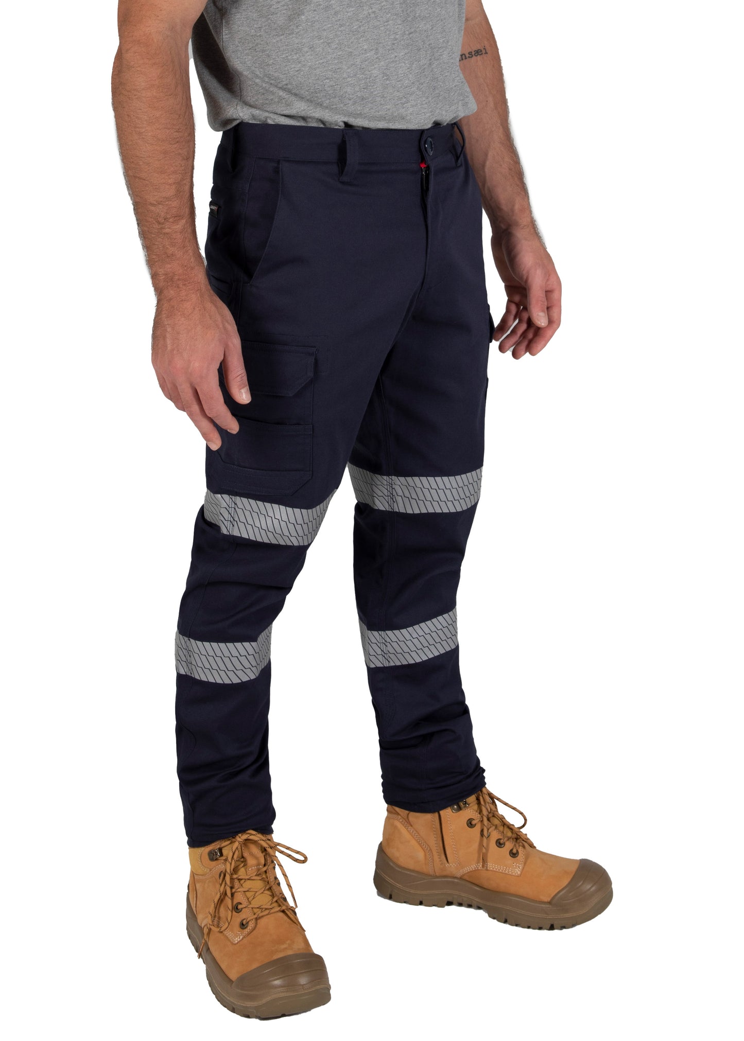 Unit Mens Pants - Strike - Reflective Tape