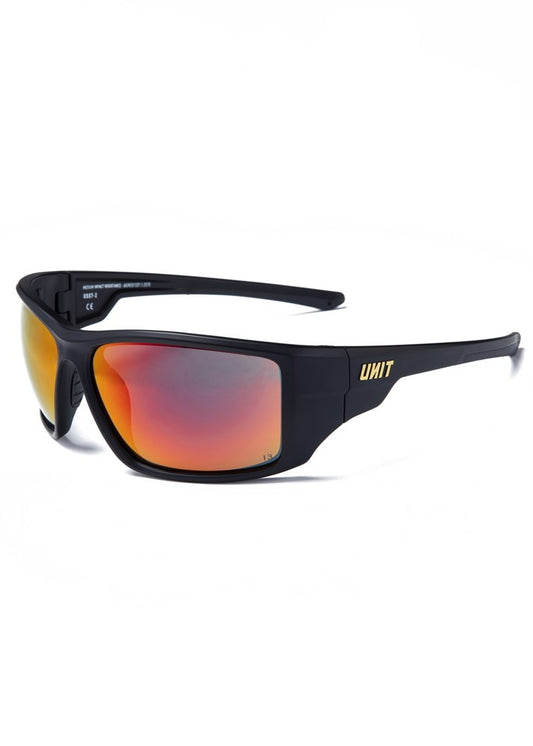 Mens Safety Eyewear - Bullet - Black Orange