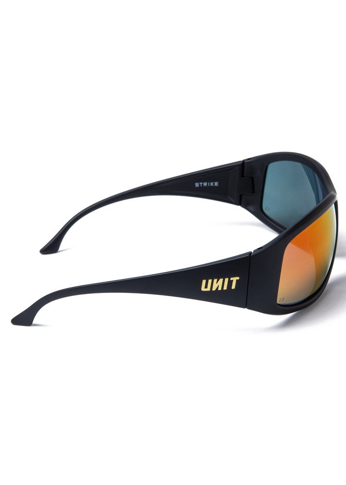 Mens Safety Eyewear - Strike - Black Orange