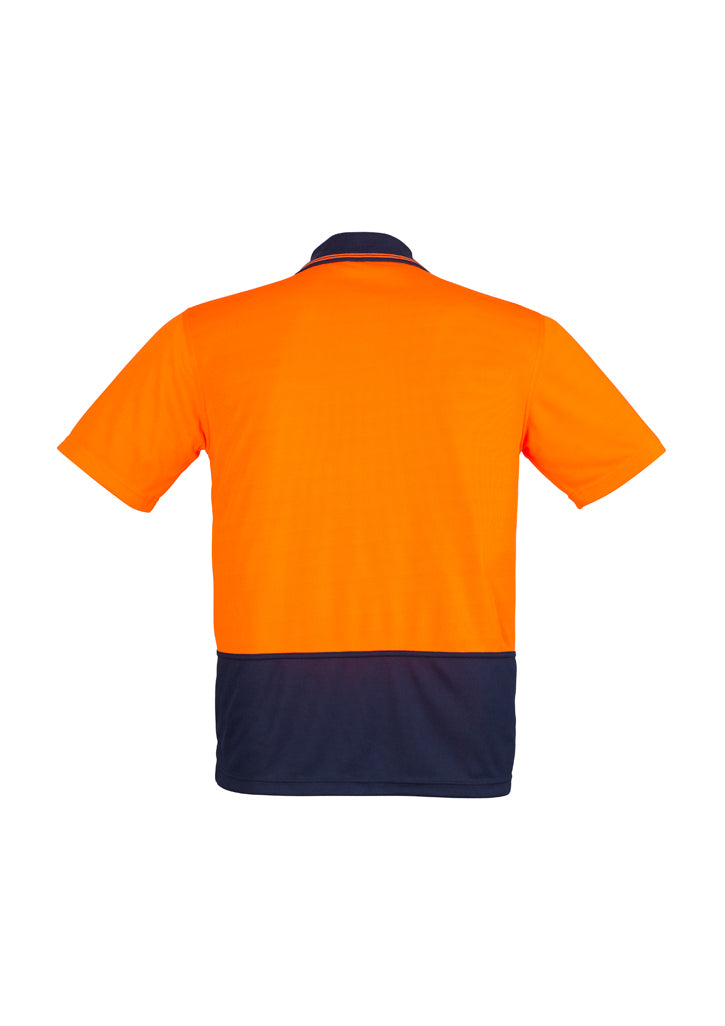 Syzmik Zh231 - Unisex Hi Vis Basic Spliced Polo - Short Sleeve
