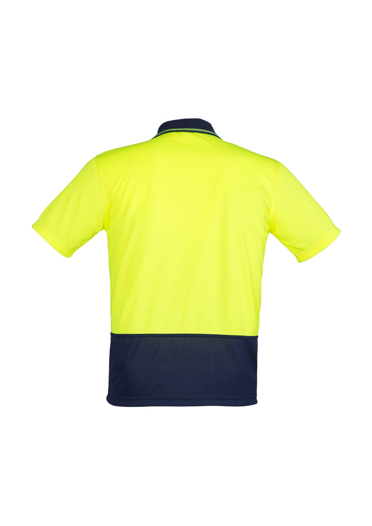 Syzmik Zh231 - Unisex Hi Vis Basic Spliced Polo - Short Sleeve