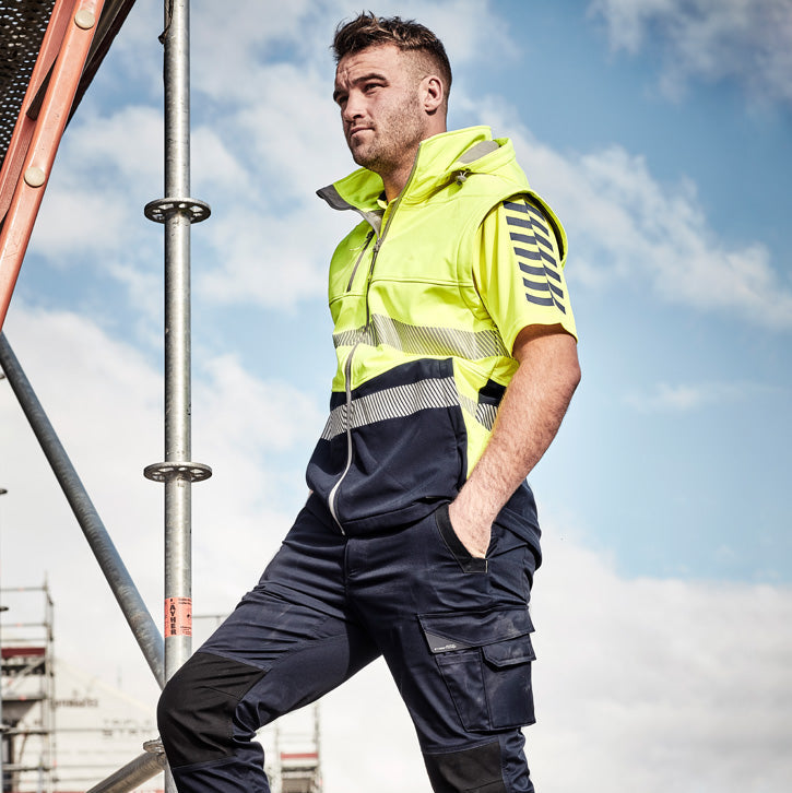 Syzmik Unisex Streetworx Stretch Softshell Taped