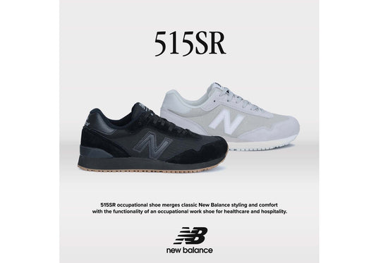 Womens New Balance 515 Slip Resistant Shoe