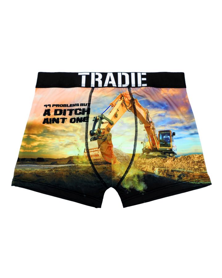Multi colour Mens Tradie Work And Surf Trunk