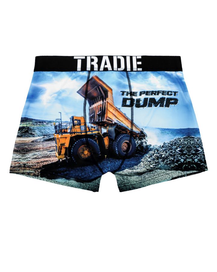 Tradie Mens Trunks Perfect Dump Truck