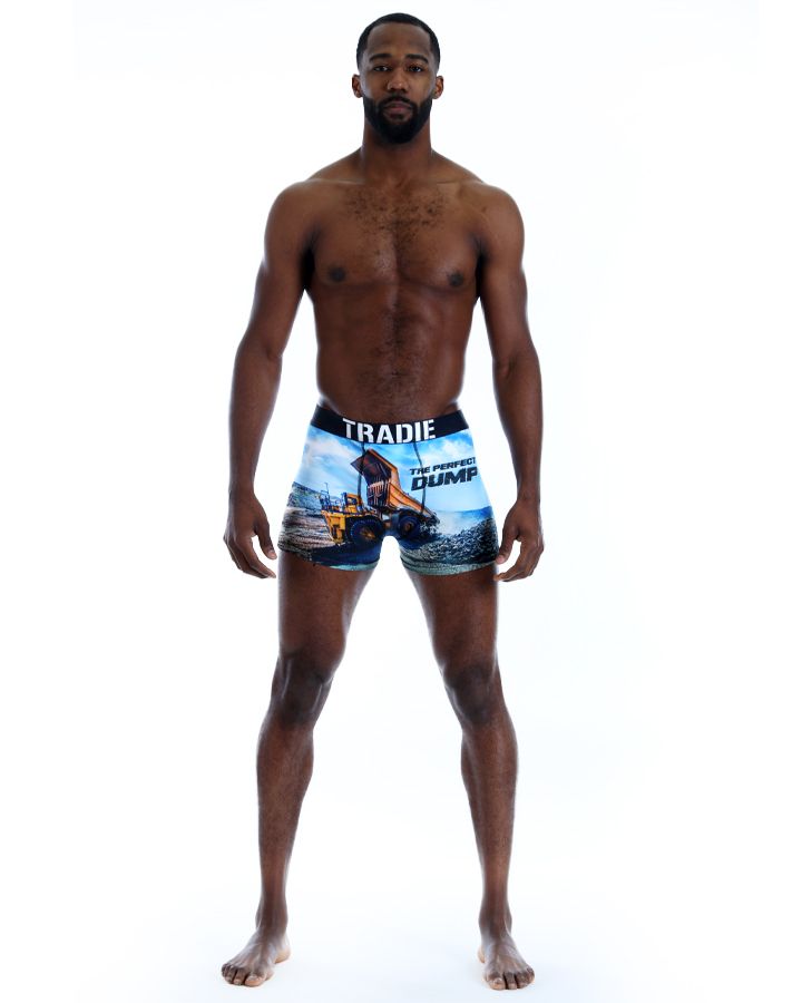 Tradie Mens Trunks Perfect Dump Truck