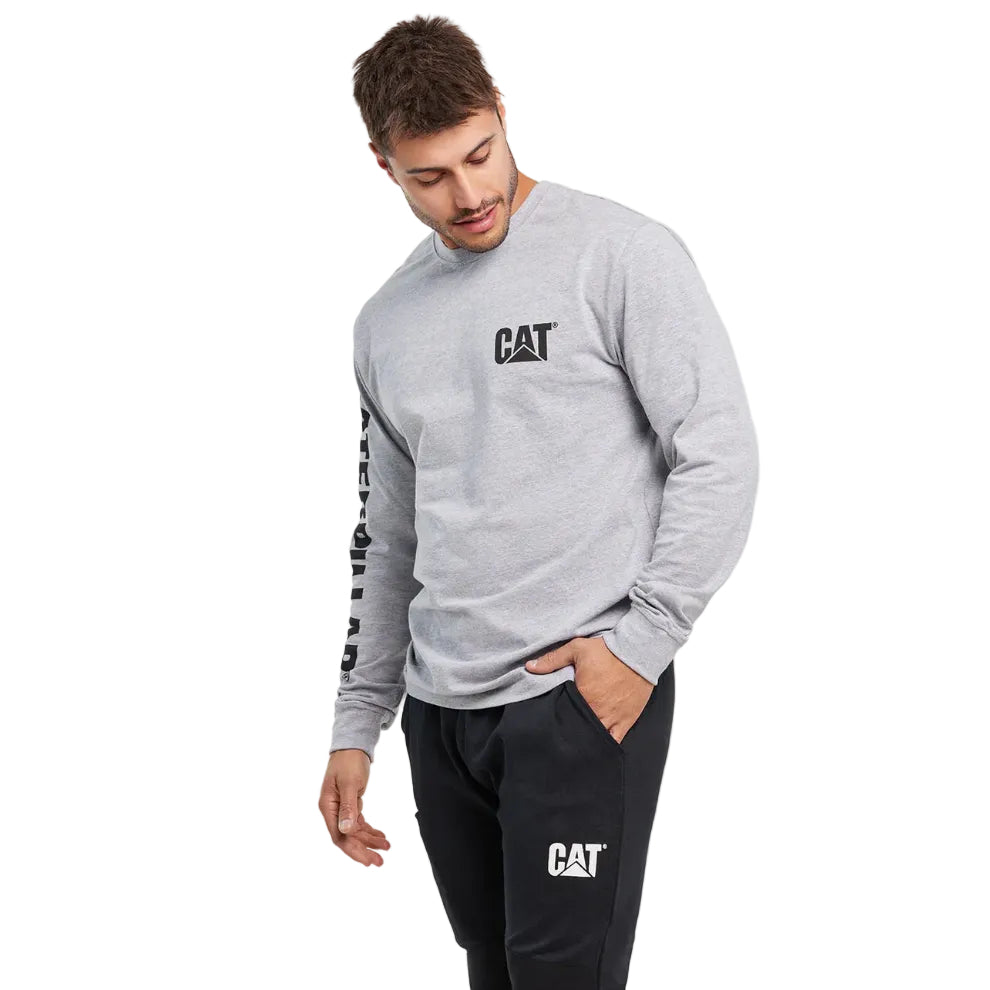 Cat Trademark Banner L/S Tee