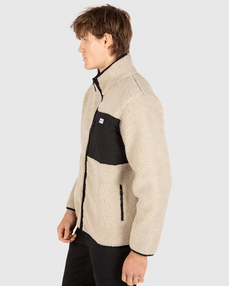 Unit Mens Teddy Fleece Jacket - Claim