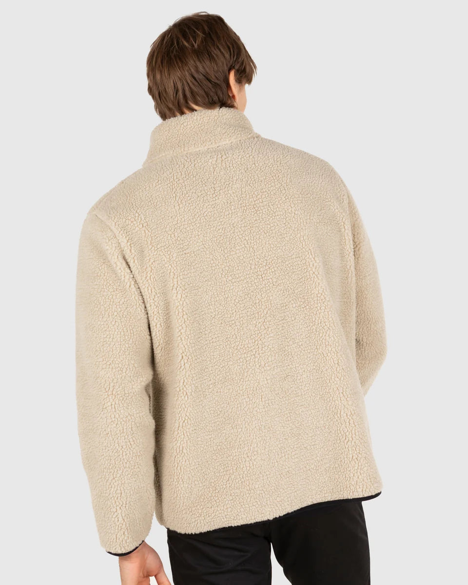 Unit Mens Teddy Fleece Jacket - Claim