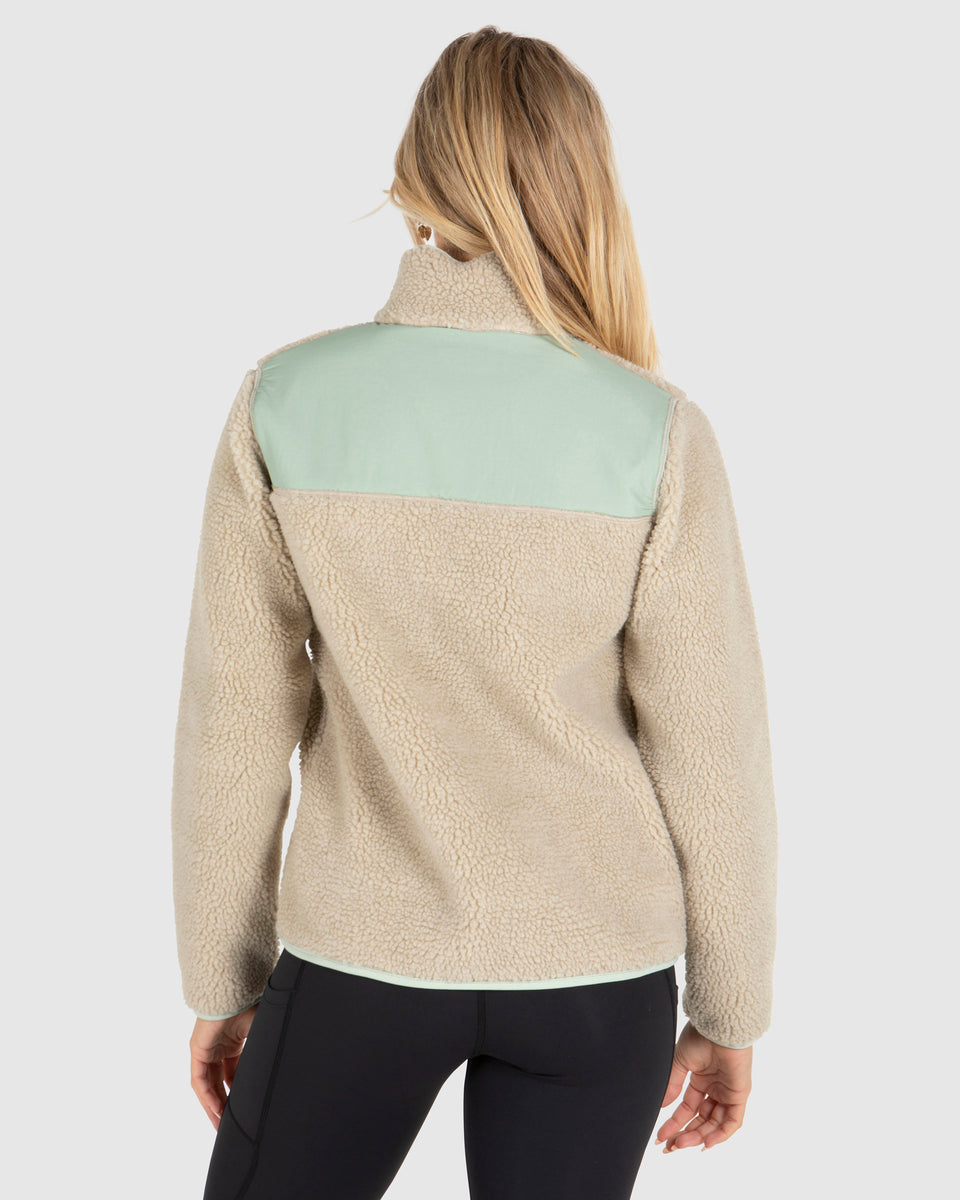 Unit Ladies Teddy Fleece Jacket - Strike