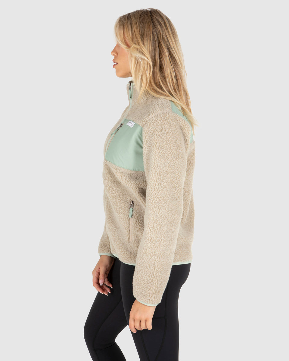 Unit Ladies Teddy Fleece Jacket - Strike