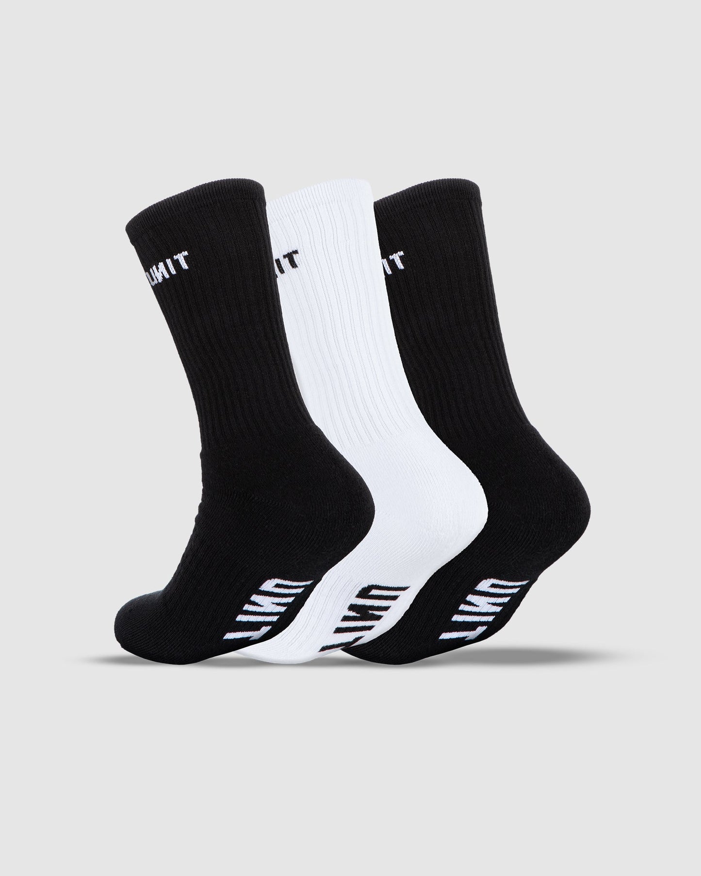 Unit Mens Socks - Cotton Crew - 3 Pack