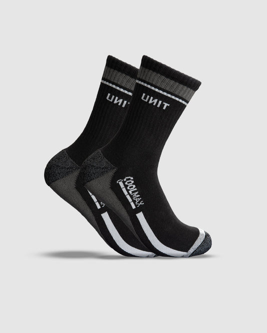 Unit Socks - Coolmax Crew - 2 Pack