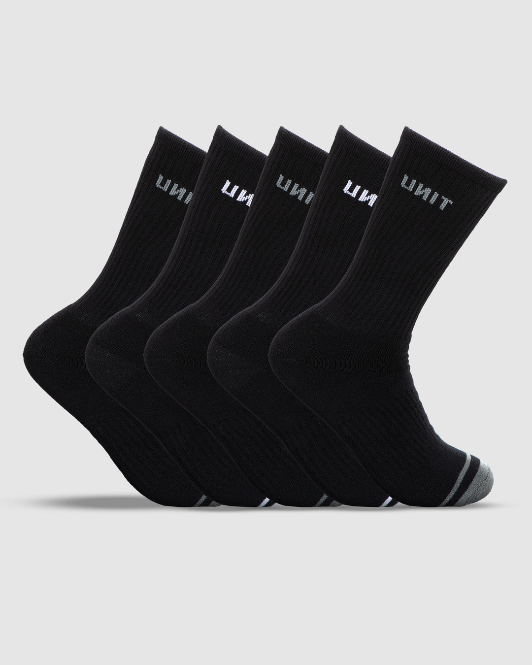Unit Mens Socks - Bamboo Crew - 5 Pack