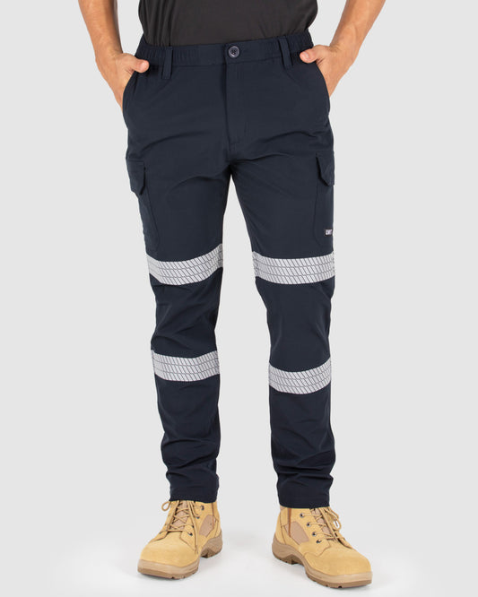 Unit Mens Cargo Pants - Reflective - Flexlite Utility