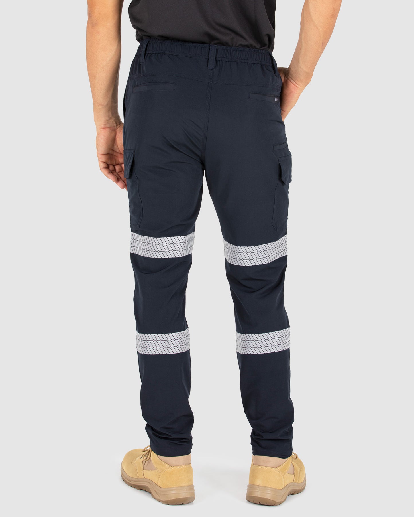 Unit Mens Cargo Pants - Reflective - Flexlite Utility