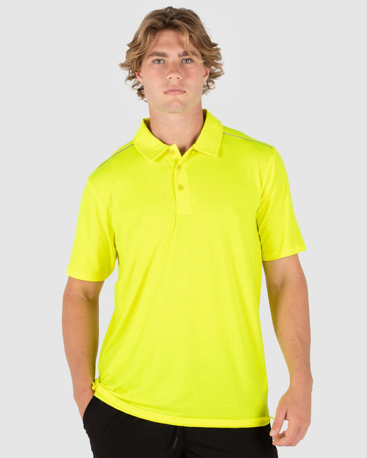 Unit Mens Polo - Hi Vis - Elite Flex