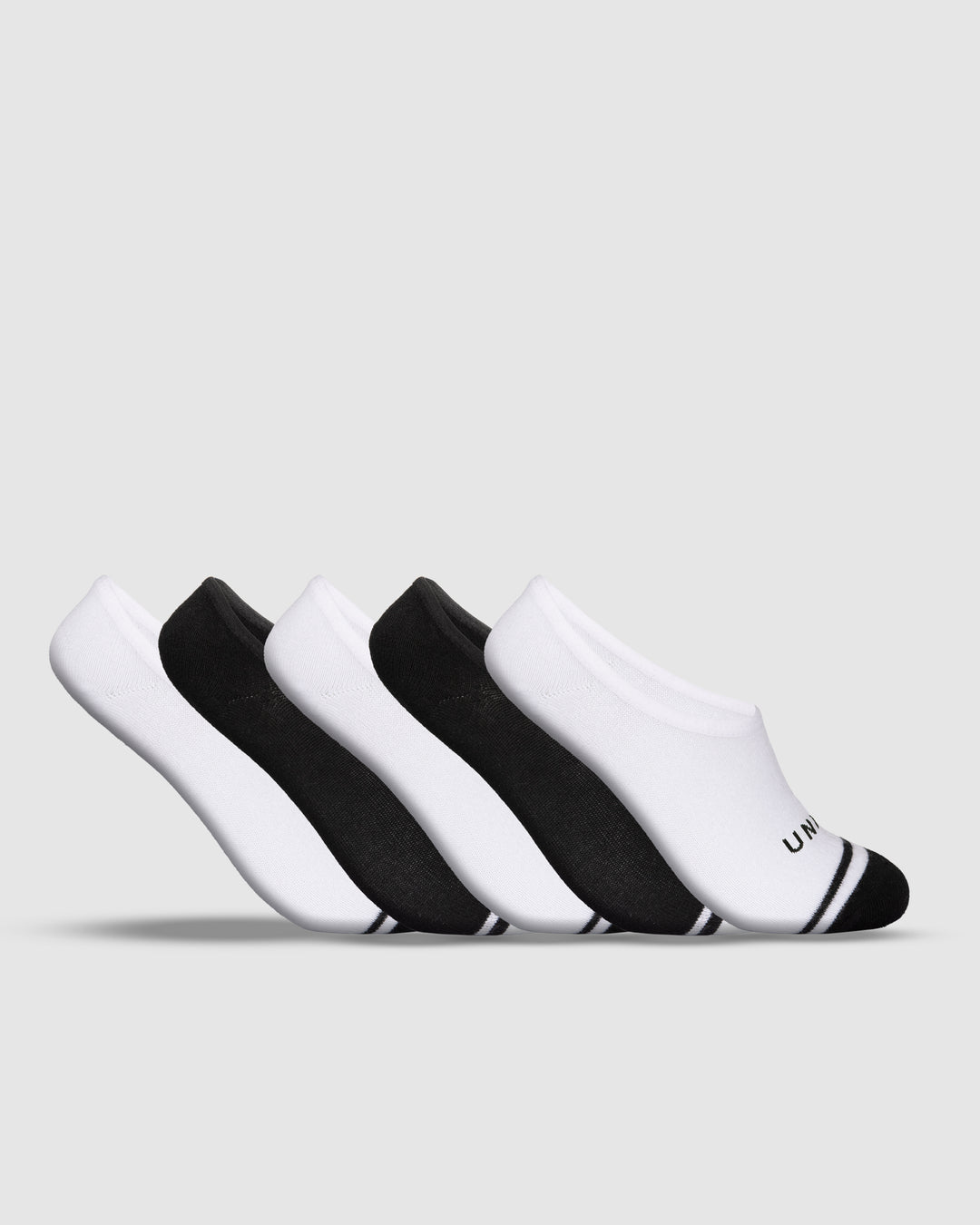 Unit Ladies Socks - Bamboo Invisible - 5 Pack