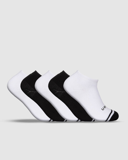 Unit Ladies Socks - Bamboo No Show - 5 Pack