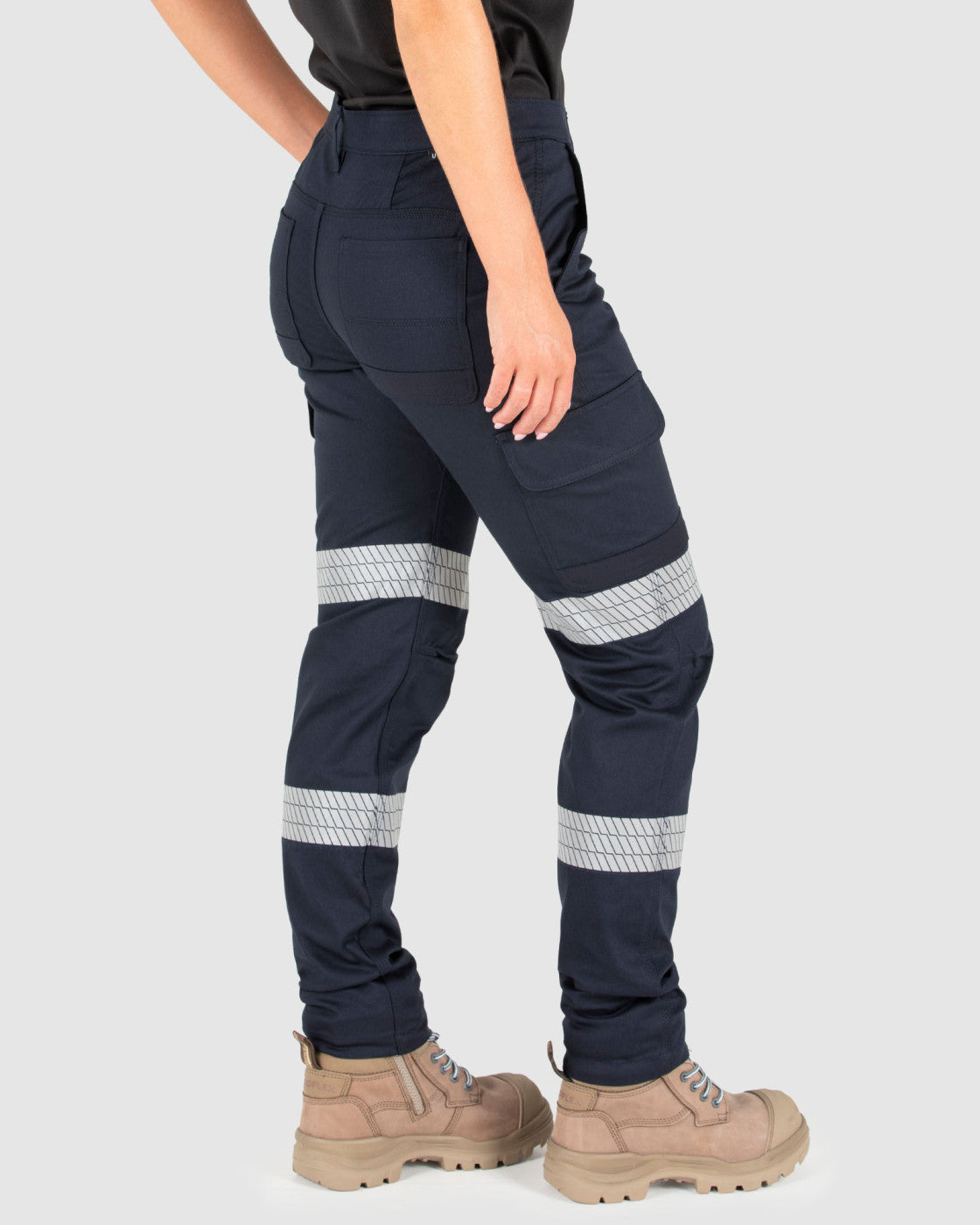 Unit Ladies Cargo Pants - Reflective - Staple