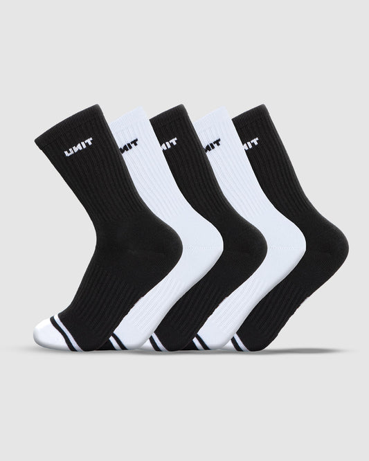 Unit Youth Socks - Crew - 5 Pack