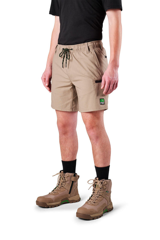 FXD WS7 Elastic Waist Lightweight Ripstop Cargo Short