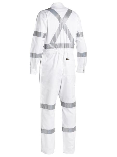 Night White Taped Overalls