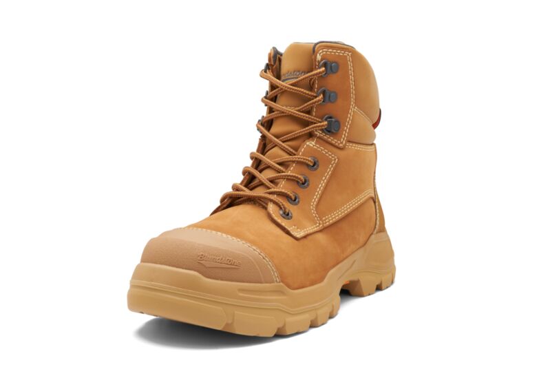 RotoFlex Max Wheat Water Resistant Zip Penetration Resistant Steel Nitrile Safety Boot