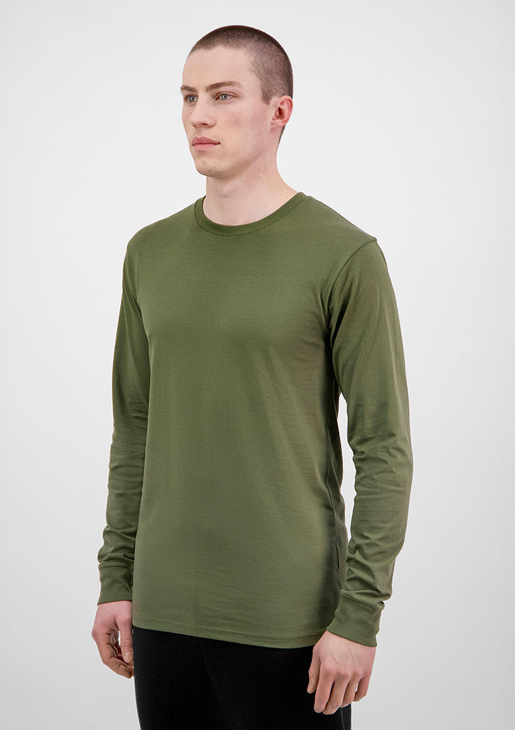 Mens Basis Long Sleeve Tee