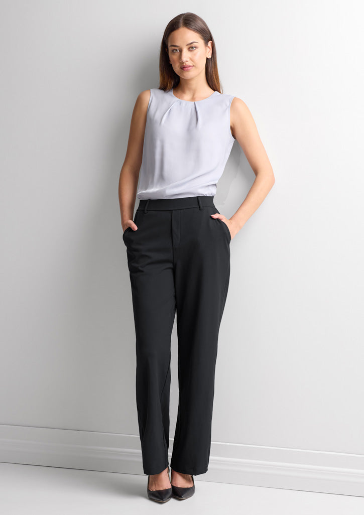 Womens Soft Stretch Straight Leg Pant