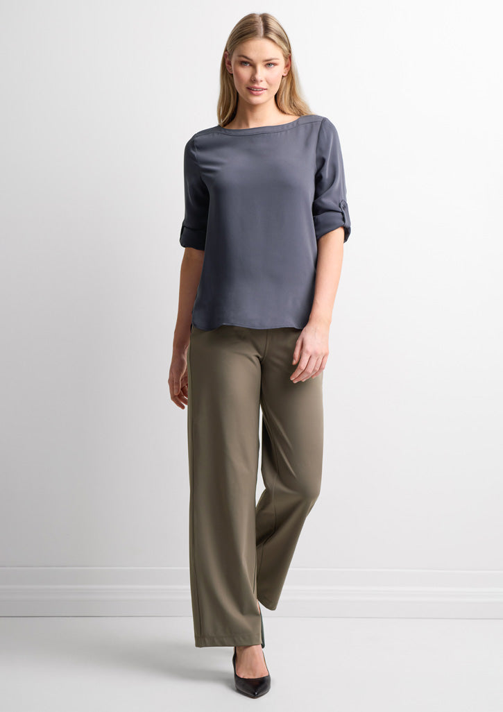 Womens Soft Stretch Straight Leg Pant