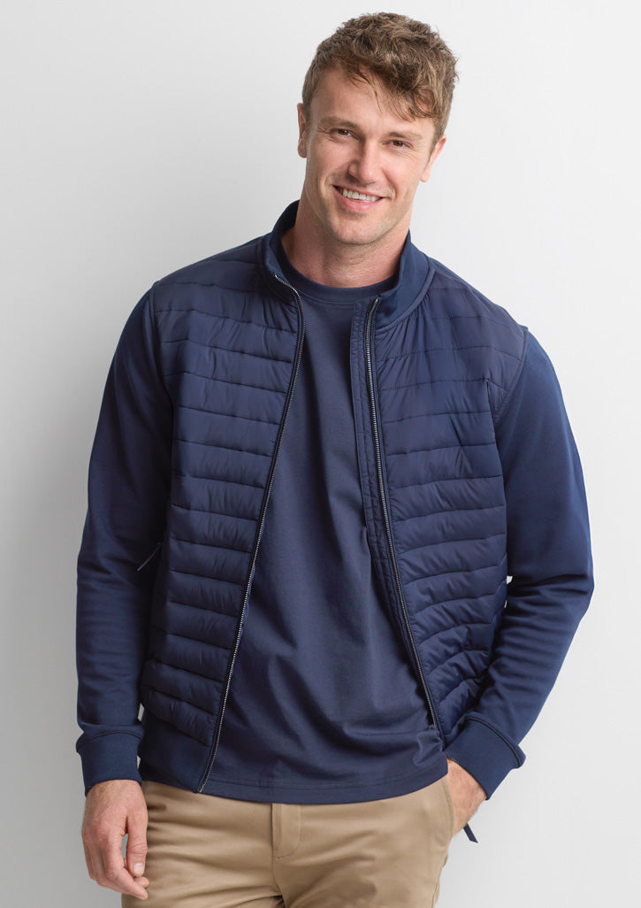 Mens Tailor Hybrid Quilted Jacket