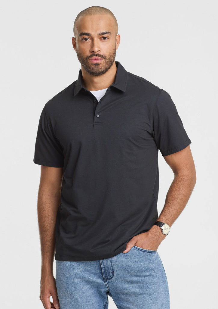 Venture Mens 4 Way Stretch Polo