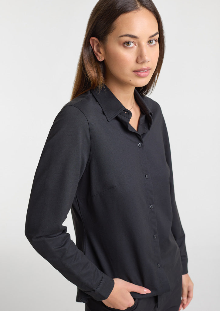 Womens Venture 4 Way Stretch Long Sleeve Shirt