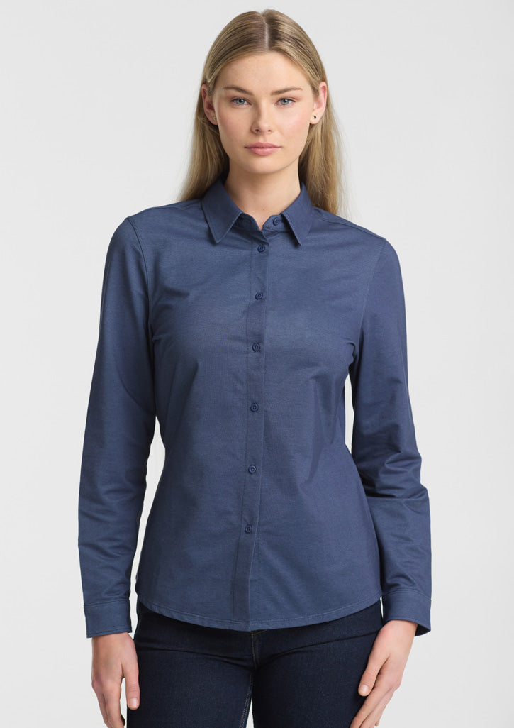 Womens Venture 4 Way Stretch Long Sleeve Shirt